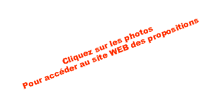 Zone de Texte: Cliquez sur les photosPour acc�der au site WEB des propositions