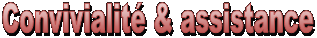 Convivialit� & assistance
